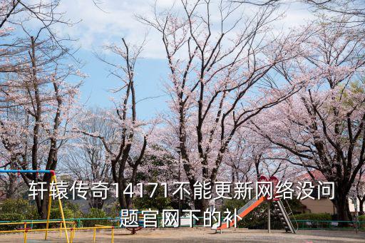 轩辕传奇手游怎么更新，轩辕传奇14171不能更新网络没问题官网下的补