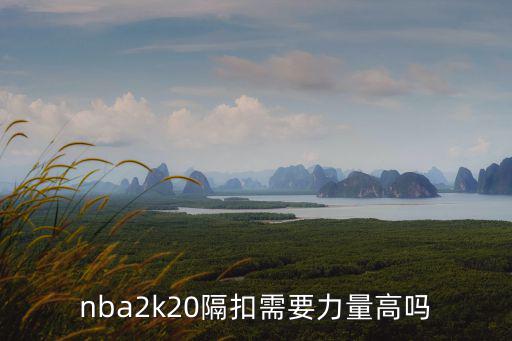 nba2k20隔扣需要力量高吗