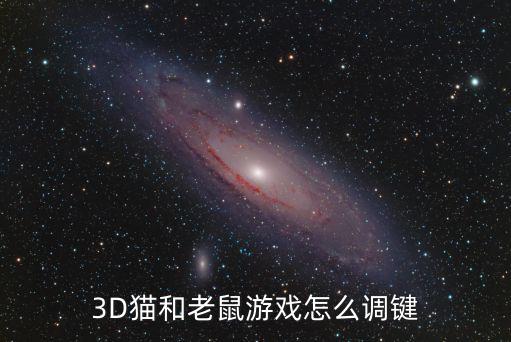 3D猫和老鼠游戏怎么调键