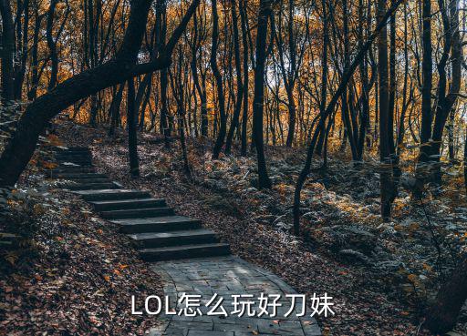 LOL怎么玩好刀妹