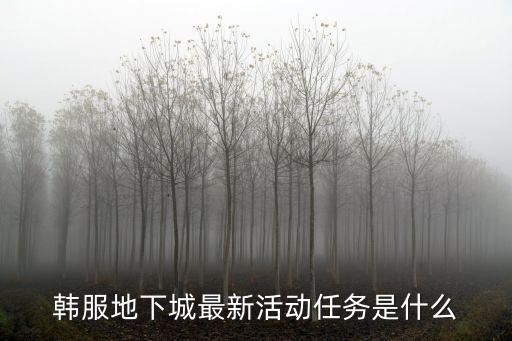 韩服dnf手游最新活动怎么做，韩服DNF新活动介绍