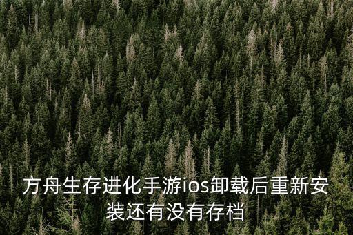 手游版方舟怎么换存档，方舟进化能不能单人游戏里换着不同的存档玩