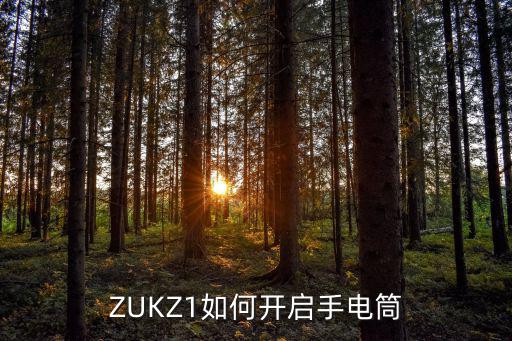 ZUKZ1如何开启手电筒