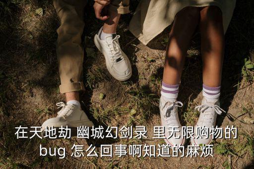 幽城幻剑录手游10连怎么买，在天地劫 幽城幻剑录 里无限购物的bug 怎么回事啊知道的麻烦