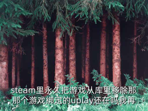 steam里永久把游戏从库里移除那那个游戏绑定的uplay还在吗我再