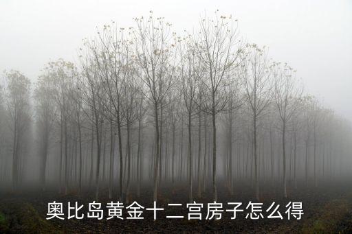 奥比岛手游房子怎么得，奥比岛得西瓜房子的新手任务在哪领