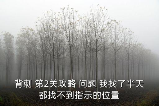 背刺手游最难的关卡怎么通关，背刺要避开火焰的那关咋过谢谢