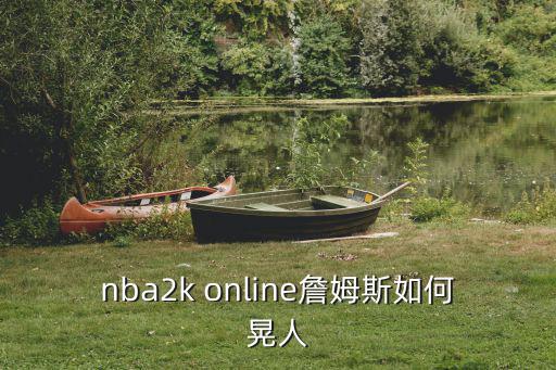 nba2k online詹姆斯如何晃人