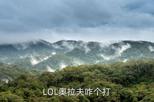 LOL奥拉夫咋个打