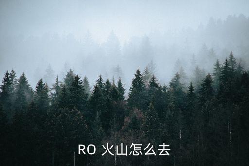 RO 火山怎么去