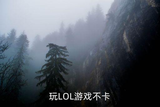 玩LOL游戏不卡