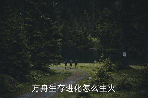 方舟生存进化怎么生火