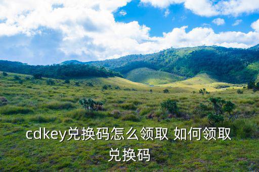 cdkey兑换码怎么领取 如何领取兑换码