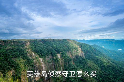 英雄岛侦察守卫怎么买