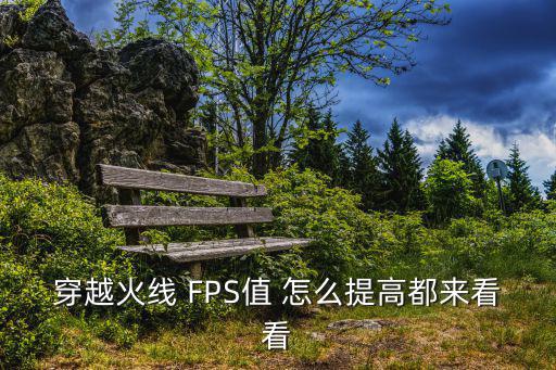 cf手游帧数怎么调最流畅，穿越火线 FPS值 怎么提高都来看看