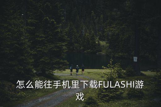 怎么能往手机里下载FULASHI游戏