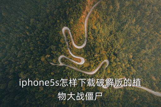 iphone5s怎样下载破解版的植物大战僵尸