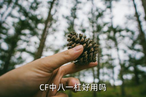 CF中八一杠好用吗