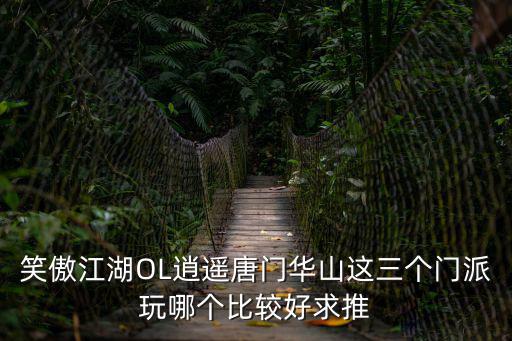 笑傲江湖OL逍遥唐门华山这三个门派玩哪个比较好求推