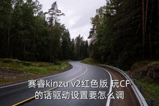 赛睿kinzu v2红色版 玩CF的话驱动设置要怎么调