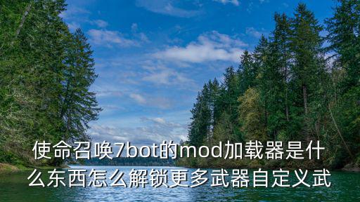 使命召唤7bot的mod加载器是什么东西怎么解锁更多武器自定义武