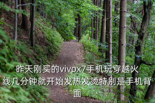 昨天刚买的vivox7手机玩穿越火线几分钟就开始发热发烫特别是手机背面