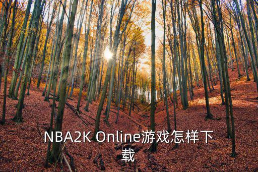 2kmob手游怎么下载，NBA2K Online游戏怎样下载