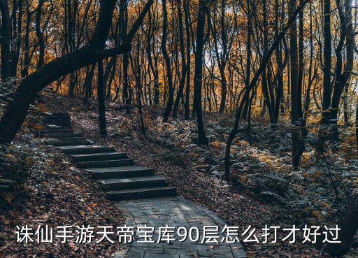 诛仙手游天帝宝库90层怎么打才好过