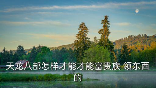 天龙八部手游王者贵族怎么得，天龙八部手游40万战力礼包怎么领