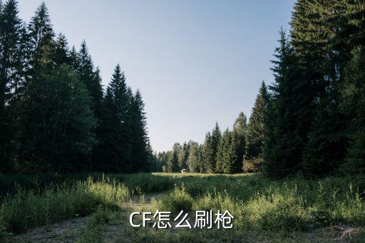 CF怎么刷枪