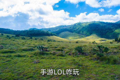 手游LOL咋玩