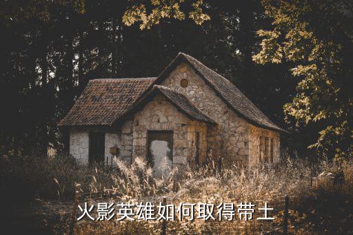 火影英雄如何取得带土