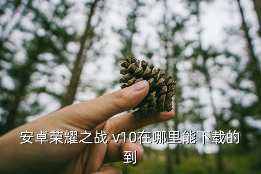 超前战区手游怎么下载，安卓荣耀之战 v10在哪里能下载的到