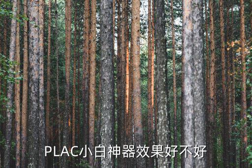 PLAC小白神器效果好不好