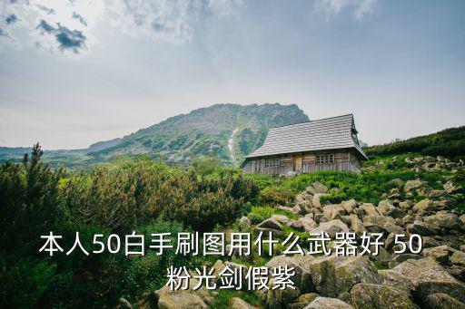 本人50白手刷图用什么武器好 50粉光剑假紫