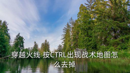 穿越火线 按CTRL出现战术地图怎么去掉