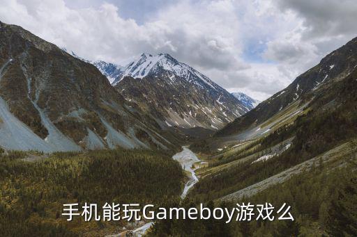 手机能玩Gameboy游戏么