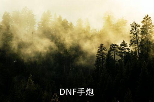 DNF手炮