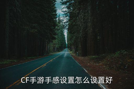 手游版穿越火线怎么设置比较好，手游穿越火线要怎么设置操作顺手