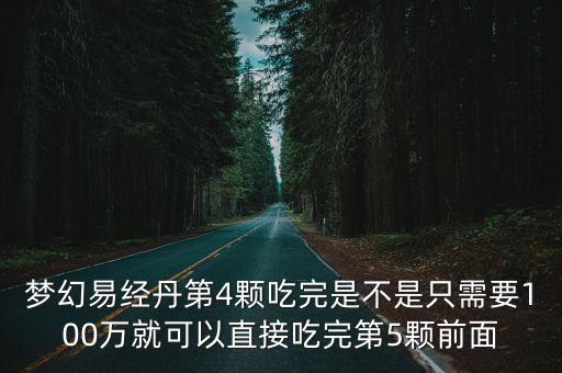 梦幻手游易经丹怎么用，易经洗髓丹 怎么用