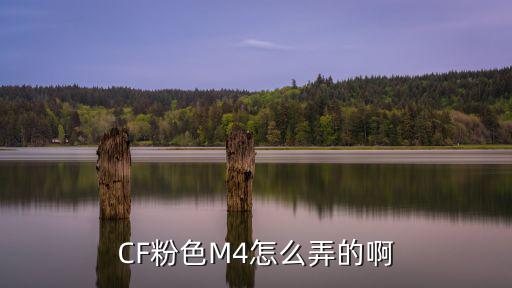 cf手游怎么做粉色m4，CF粉色M4怎么弄的啊