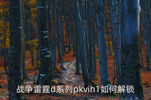 战争雷霆d系列pkvih1如何解锁