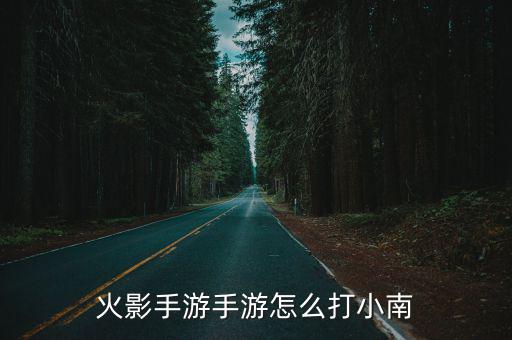 火影手游手游怎么打小南