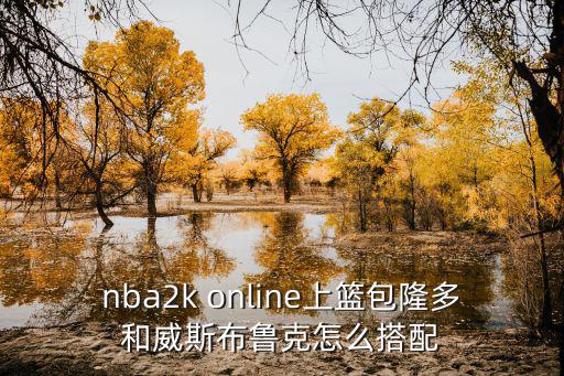 nba2k online上篮包隆多和威斯布鲁克怎么搭配