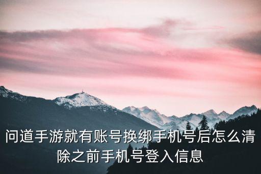 问道手游账号自动登录的怎么去掉，问道怎么取消自动登录现在搞得不能双开了第二个登陆界面打不开