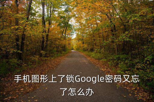 手机图形上了锁Google密码又忘了怎么办