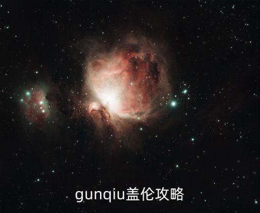 gunqiu盖伦攻略