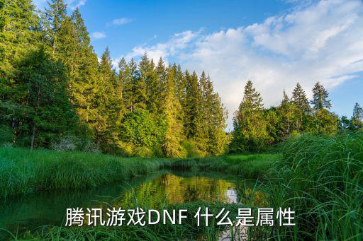 腾讯游戏DNF 什么是属性