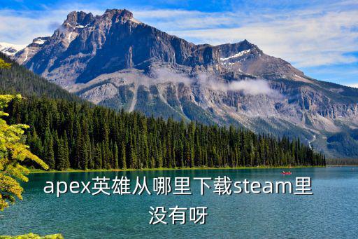 apex英雄从哪里下载steam里没有呀