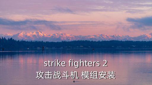 strike fighters 2攻击战斗机 模组安装